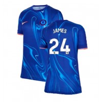 Chelsea Reece James #24 Fußballbekleidung Heimtrikot Damen 2024-25 Kurzarm